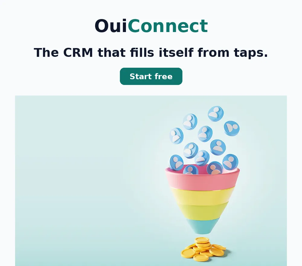 OuiConnect contact pipeline